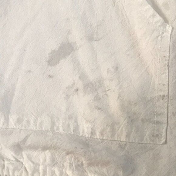 Vintage Y2K White Two Piece Windbreaker Jacket and Shorts / Size: Small - Picture 4 of 13